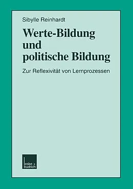 E-Book (pdf) Werte-Bildung und politische Bildung von Sibylle Reinhardt