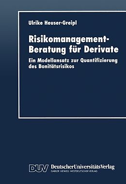 E-Book (pdf) Risikomanagement-Beratung für Derivate von 