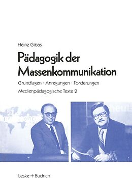 E-Book (pdf) Pädagogik der Massenkommunikation von Heinz Gibas