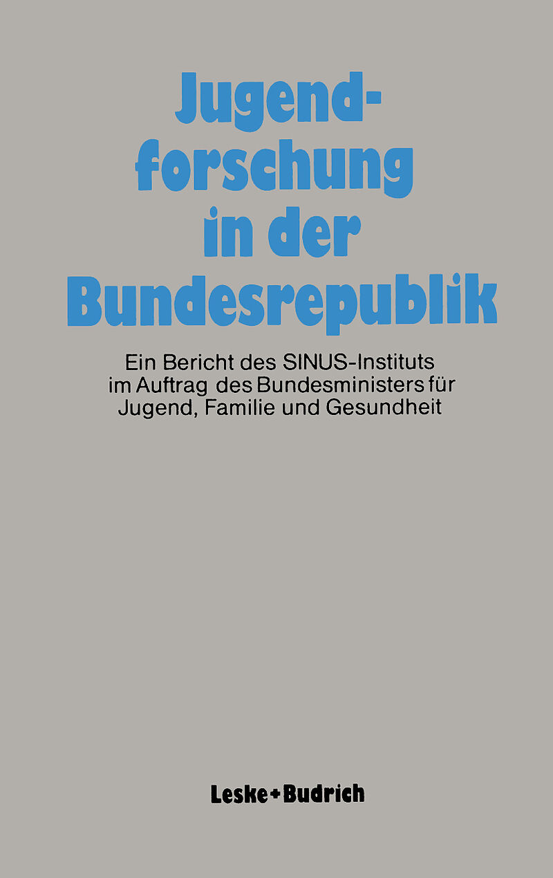 Jugendforschung in der Bundesrepublik