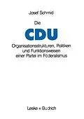 E-Book (pdf) Die CDU von Josef Schmid