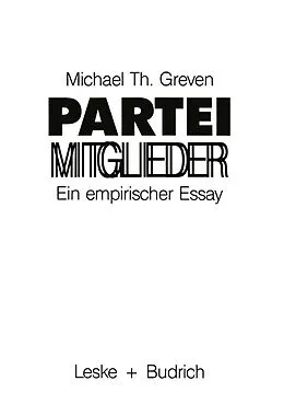 E-Book (pdf) Parteimitglieder von Michael Th. Greven