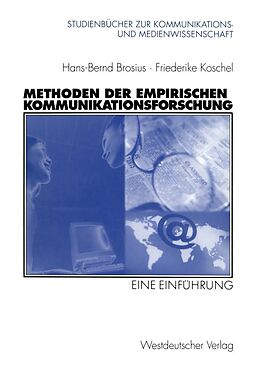 E-Book (pdf) Methoden der empirischen Kommunikationsforschung von Hans-Bernd Brosius, Friederike Koschel