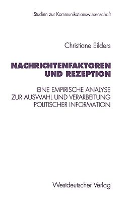 E-Book (pdf) Nachrichtenfaktoren und Rezeption von Christiane Eilders