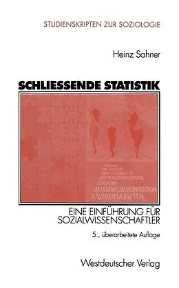 E-Book (pdf) Schließende Statistik von Heinz Sahner
