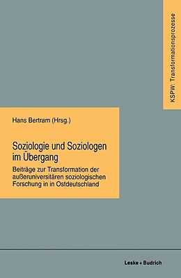 E-Book (pdf) Soziologie und Soziologen im Übergang von 