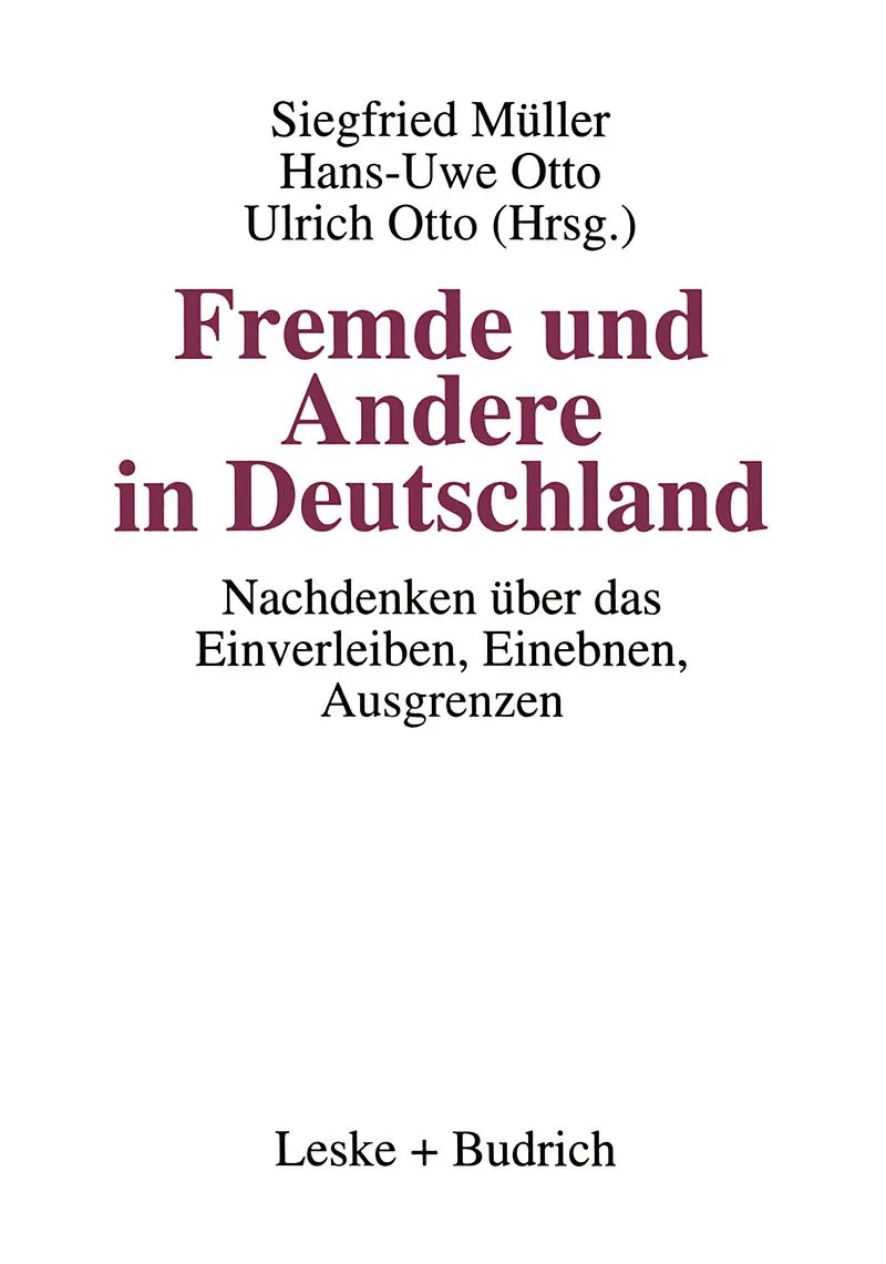 Fremde und Andere in Deutschland