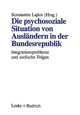 E-Book (pdf) Die psychosoziale Situation von Ausländern in der Bundesrepublik von 