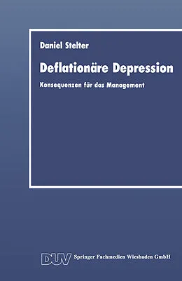 E-Book (pdf) Deflationäre Depression von Daniel Stelter
