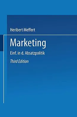 E-Book (pdf) Marketing von Heribert Meffert
