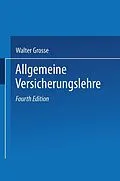 E-Book (pdf) Allgemeine Versicherungslehre von Walter Grosse