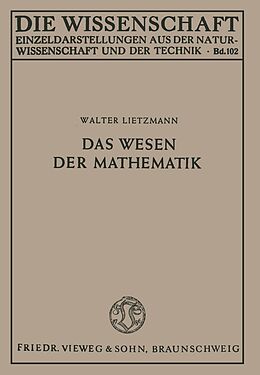 E-Book (pdf) Das Wesen der Mathematik von Walter Lietzmann