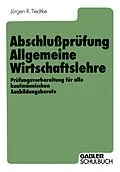 E-Book (pdf) Abschlußprüfung Allgemeine Wirtschaftslehre von Jürgen R. Tiedtke