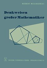 E-Book (pdf) Denkweisen großer Mathematiker von Herbert Meschkowski
