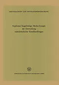 E-Book (pdf) Ergebnisse längerfristiger Beobachtungen der Entwicklung mittelständischer Einzelhandlungen von Kenneth A. Loparo