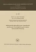 E-Book (pdf) Mathematische Behandlung einer angenäherten quasilinearen Potentialgleichung der ebenen kompressiblen Strömung von Fritz Reutter