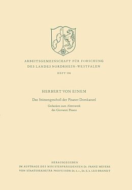 E-Book (pdf) Das Stützengeschoß der Pisaner Domkanzel von Herbert von Einem