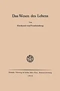 E-Book (pdf) Das Wesen des Lebens von Gerhard von Frankenberg