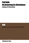 E-Book (pdf) Die Besteuerung des Unternehmens von Paul Badde