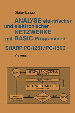 E-Book (pdf) Analyse elektrischer und elektronischer Netzwerke mit BASIC-Programmen (SHARP PC-1251 und PC-1500) von Dieter Lange