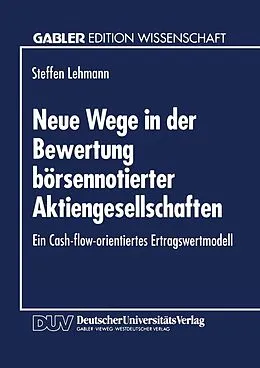 E-Book (pdf) Neue Wege in der Bewertung börsennotierter Aktiengesellschaften von Steffen Lehmann