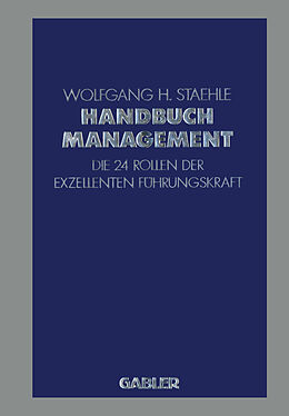 Kartonierter Einband Handbuch Management von 