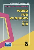 E-Book (pdf) Vieweg Software-Trainer Word für Windows 2.0 von T. Schürmann, K. Süßer