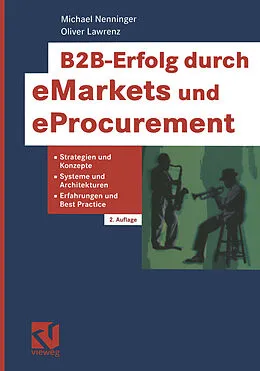 E-Book (pdf) B2B-Erfolg durch eMarkets und eProcurement von Michael Nenninger, Oliver Lawrenz