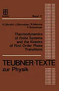 E-Book (pdf) Thermodynamics of Finite Systems and the Kinetics of First-Order Phase Transitions von Jürn Schmelzer, Frank Schweitzer, Heinz Ulbricht
