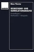E-Book (pdf) Regressions- und Korrelationsanalyse von Bernd Rönz, Erhard Förster