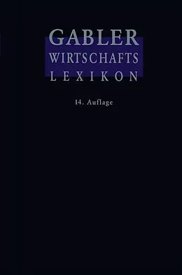 E-Book (pdf) Gabler Wirtschafts-Lexikon von Dipl.-Kfm. Ute Arentzen, Dr. Eggert Winter