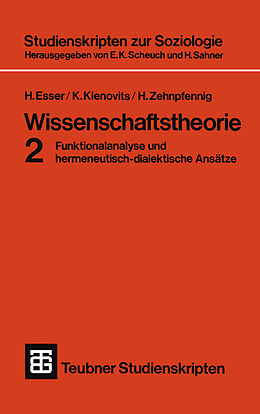 E-Book (pdf) Wissenschaftstheorie 2 von K. Klenovits, H. Zehnpfennig