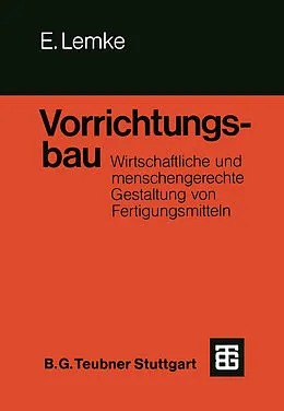 E-Book (pdf) Vorrichtungsbau von Erwin Lemke