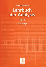 E-Book (pdf) Lehrbuch der Analysis von Harro Heuser