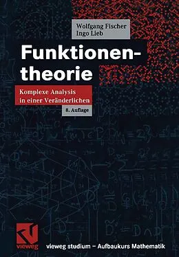 E-Book (pdf) Funktionentheorie von Wolfgang Fischer, Ingo Lieb