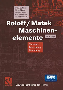 E-Book (pdf) Roloff/Matek Maschinenelemente von Wilhelm Matek, Dieter Muhs, Herbert Wittel