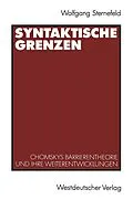 E-Book (pdf) Syntaktische Grenzen von Wolfgang Sternefeld