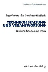 E-Book (pdf) Technikgestaltung und Verantwortung von Eva Senghaas-Knobloch