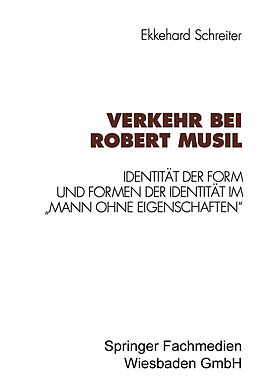 E-Book (pdf) Verkehr bei Robert Musil von Ekkehard Schreiter