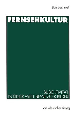 E-Book (pdf) Fernsehkultur von Ben Bachmair