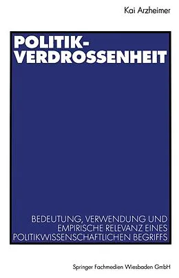 E-Book (pdf) Politikverdrossenheit von Kai Arzheimer