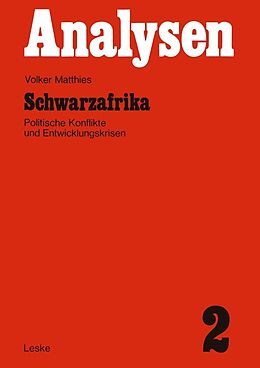 E-Book (pdf) Schwarzafrika von Volker Matthies