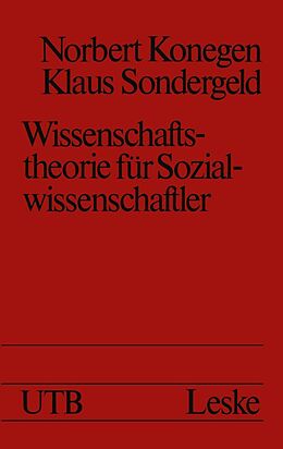E-Book (pdf) Wissenschaftstheorie für Sozialwissenschaftler von Norbert Konegen