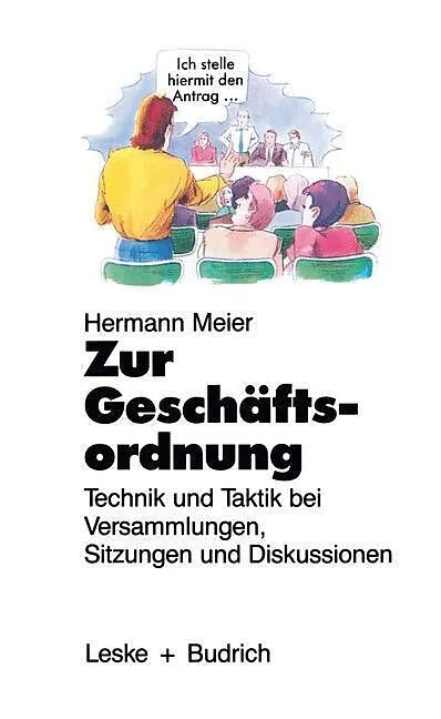 Zur Geschäftsordnung