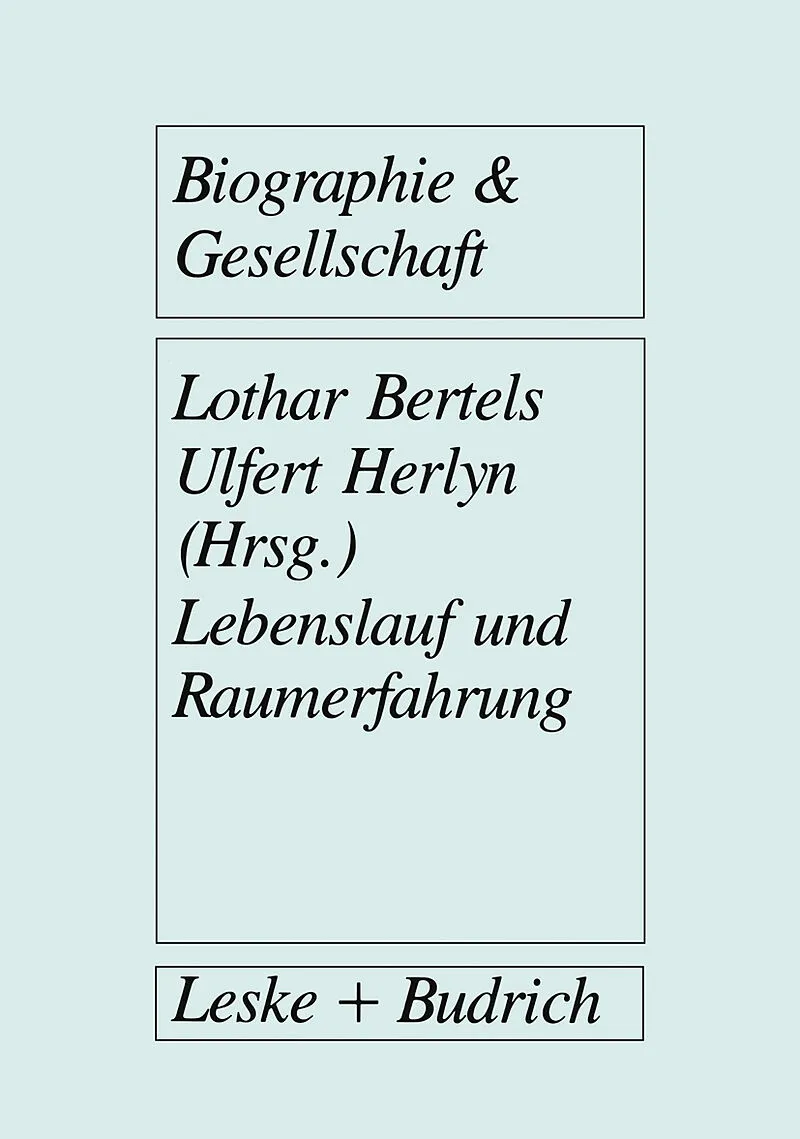 Lebenslauf und Raumerfahrung