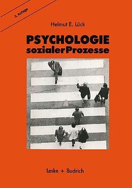 Kartonierter Einband Psychologie sozialer Prozesse von Helmut Lück