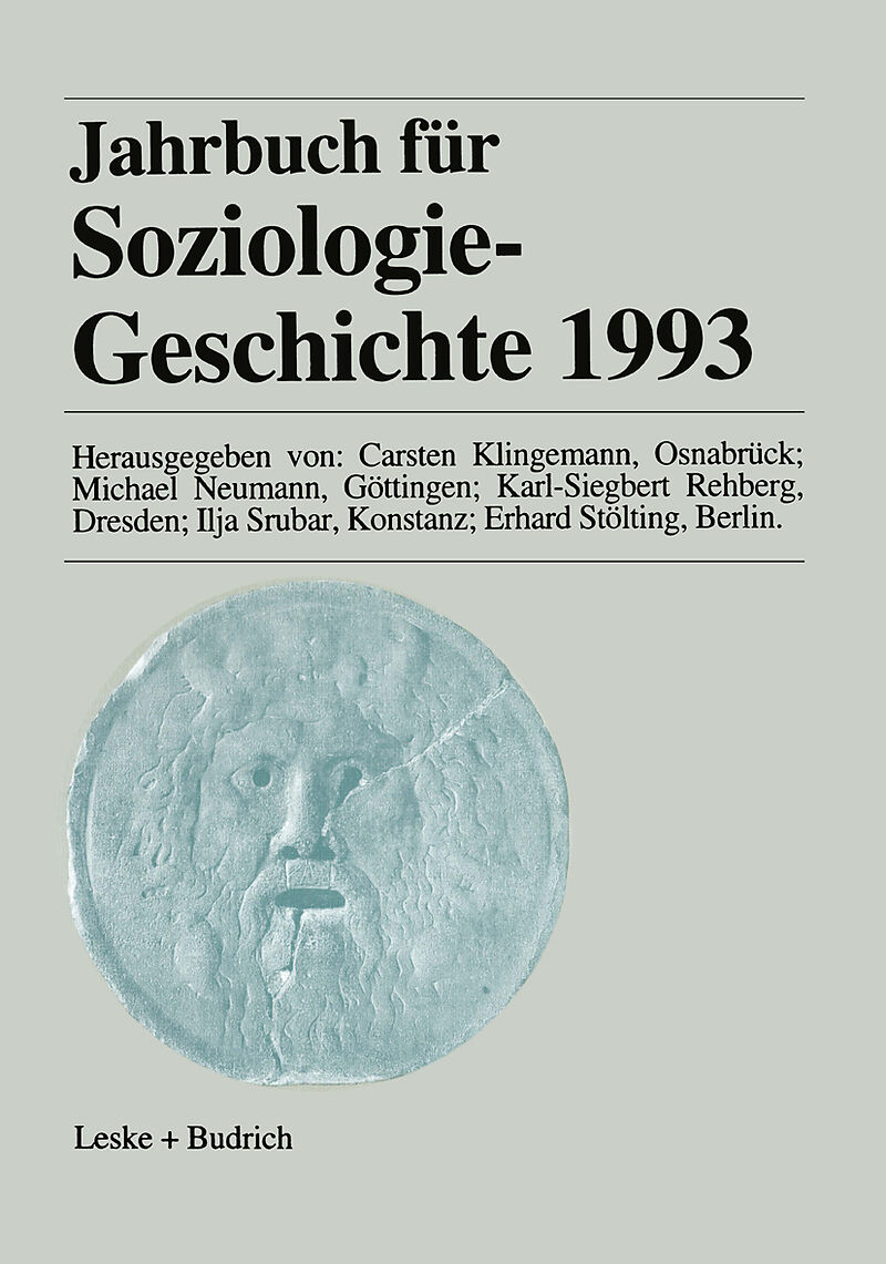 Jahrbuch für Soziologiegeschichte 1993