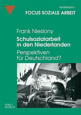 E-Book (pdf) Schulsozialarbeit in den Niederlanden von Frank Nieslony
