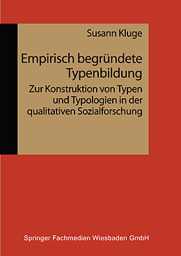 E-Book (pdf) Empirisch begründete Typenbildung von Susann Kluge