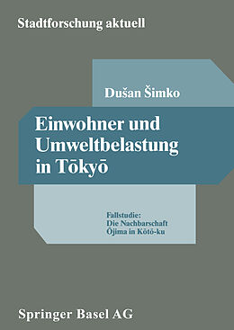 E-Book (pdf) Einwohner und Umweltbelastung in Tky von Dusan Simko